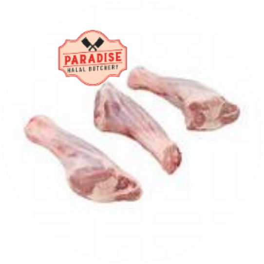 Halal SPRING LAMB FORESHANKS freshly cut in Auckland